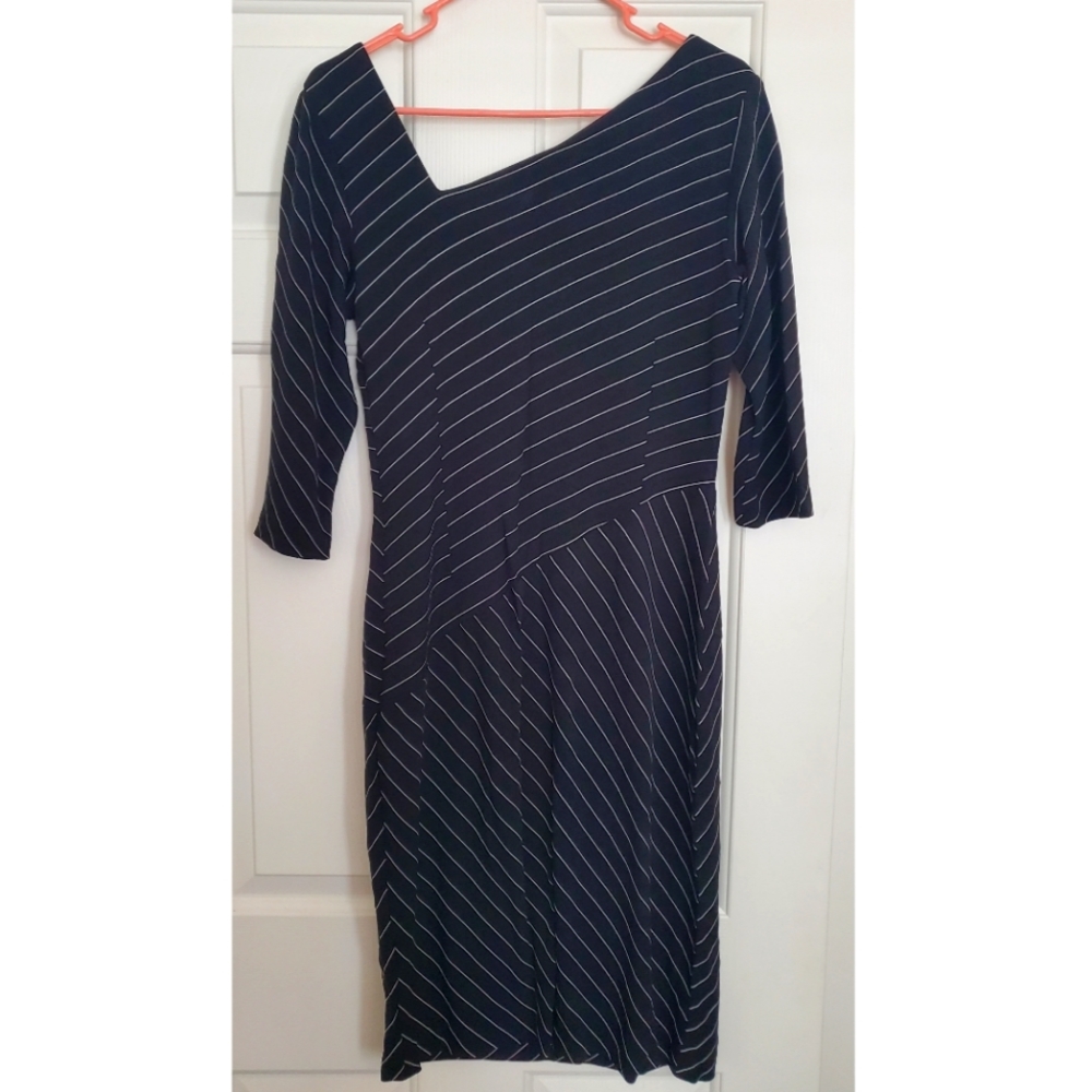 David Meister Striped Dress Size 10